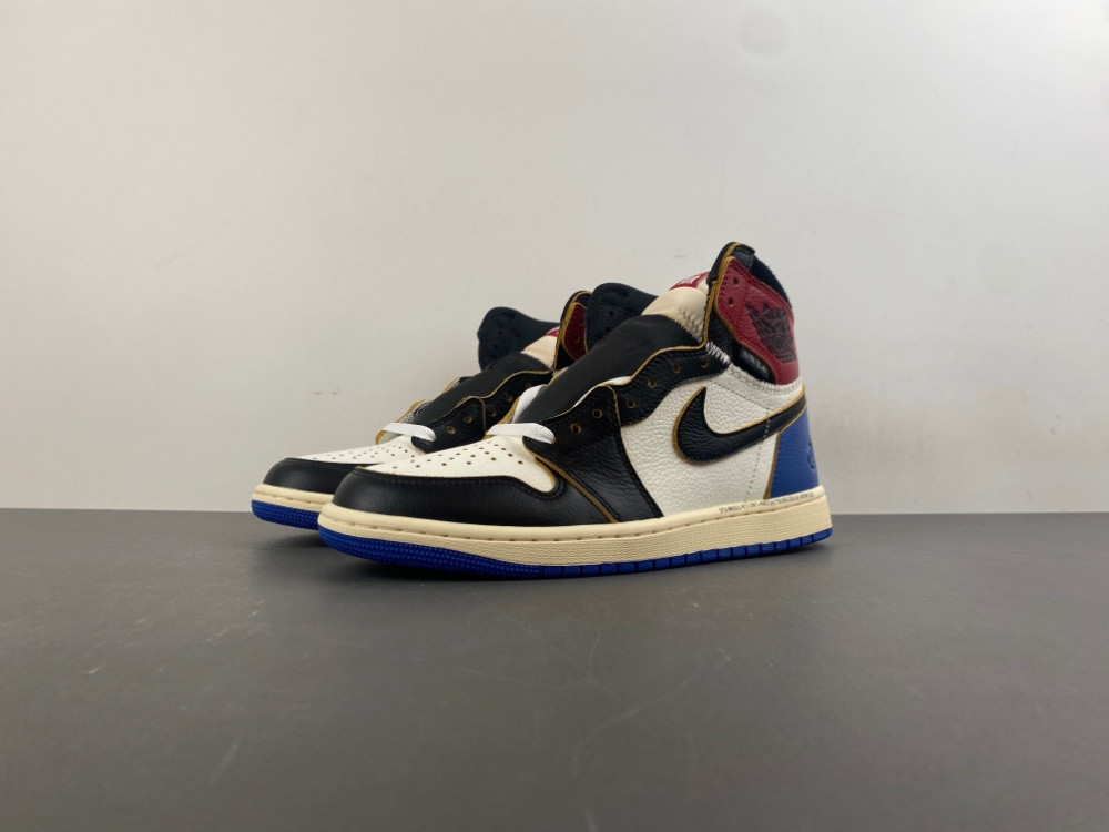 Jordan 1 Retro High OG SP Fragment x Union LA Varsity Red Sport Royal IO7847-002