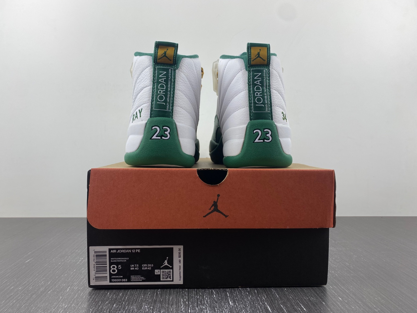 Air Jordan12 RAY PE 136001-063