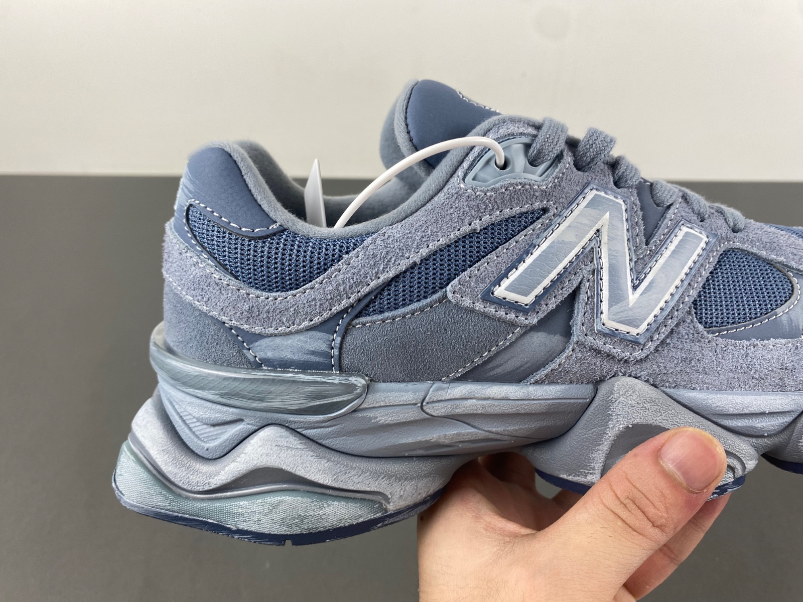 new Ba1an*e 9060 vintage indigo men