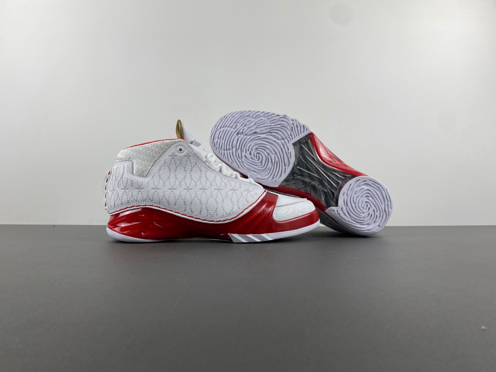 Jordan 23 White Varsity Red Men