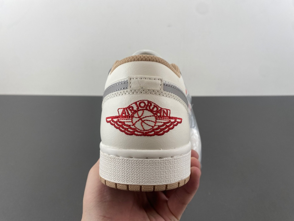 Jordan 1 Low Sail College Grey Rattan Men