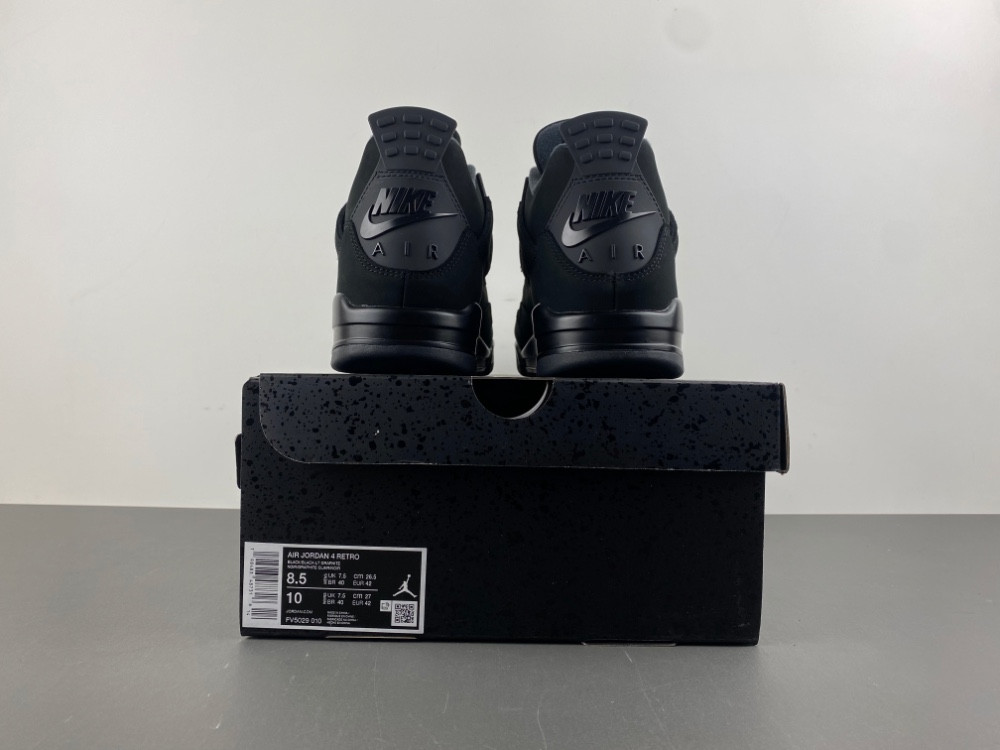 Jordan 4 Retro Black Cat (2025) Men