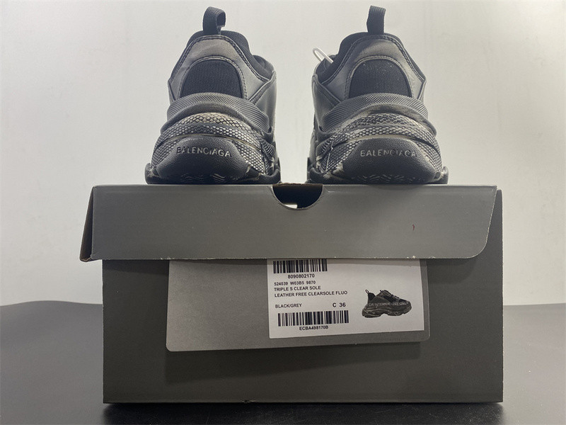 Ba1en*iaga triple s black sneaker
