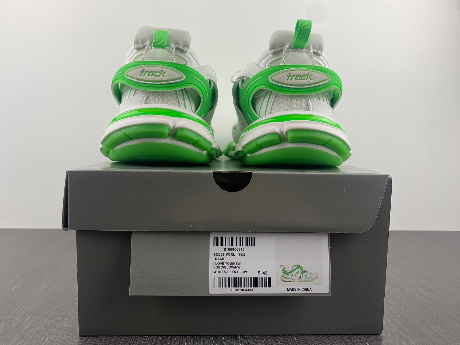 Ba1en*iaga track.3 sneaker