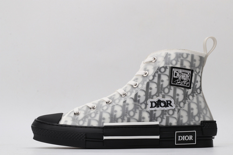 D10r b23 oblique high top sneaker
