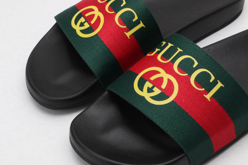 G*u*i slides all black with "yellow G*u*i"