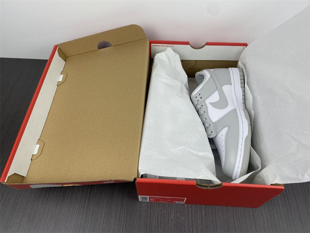nike dunk low grey fog - dd1391-103