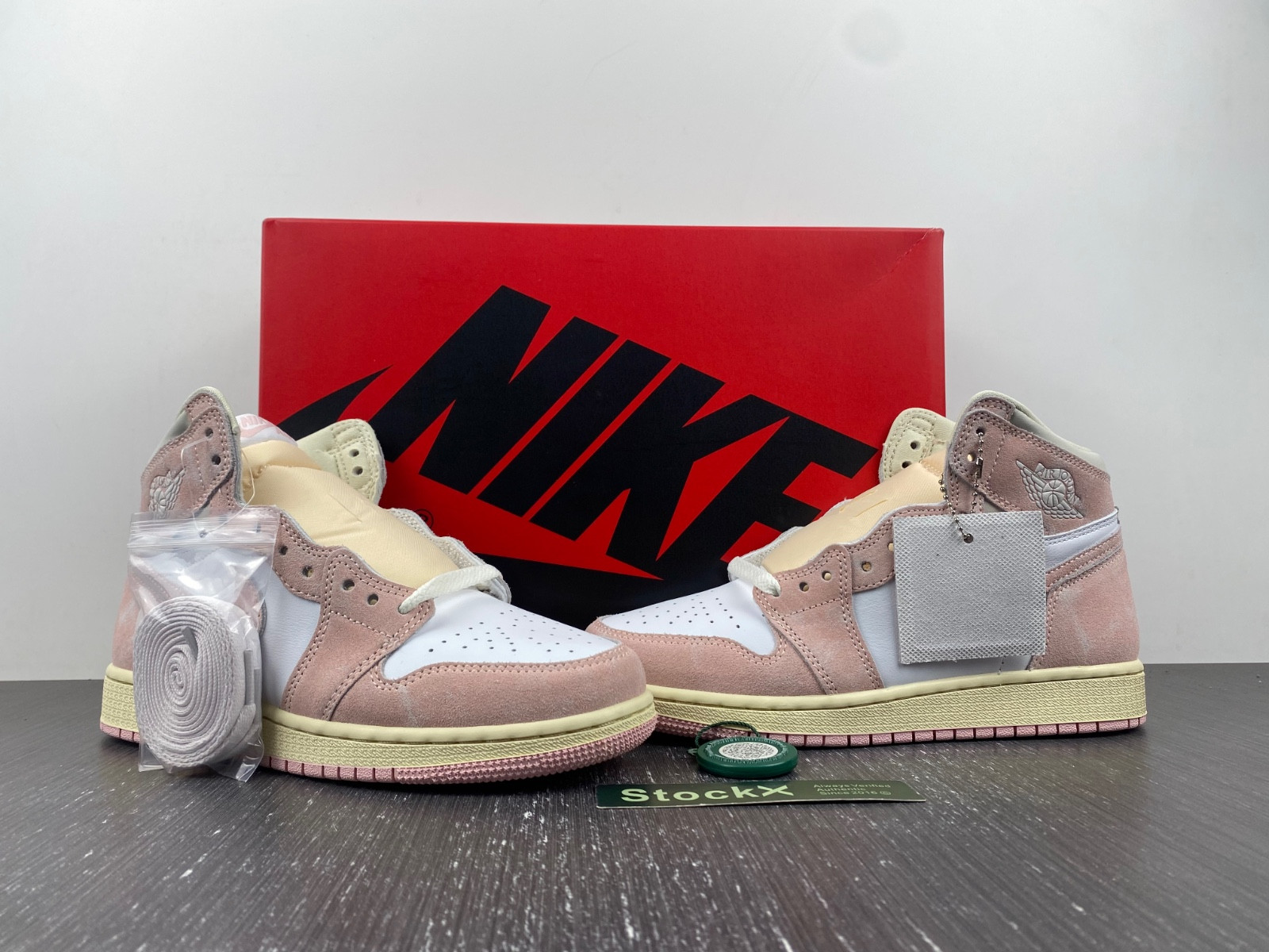 air jordan 1 retro high og "washed pink" fd2596-600