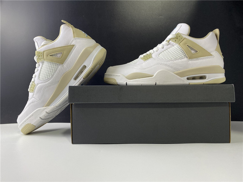 air jordan 4 gs linen aj4 487724-118
