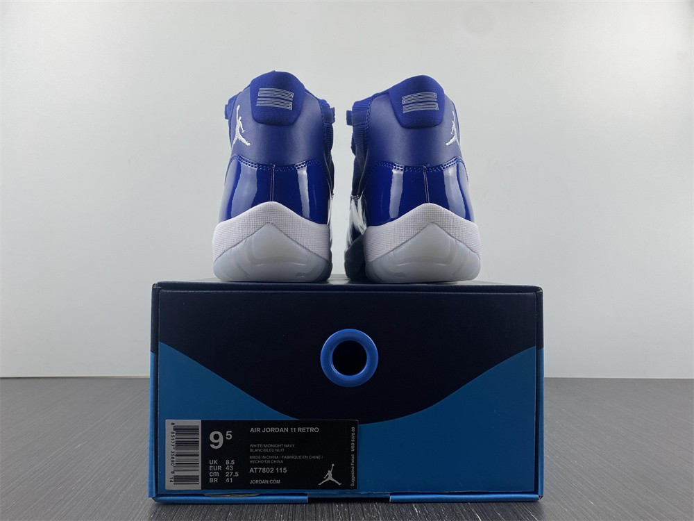 air jordan 11 retro navy blu at7