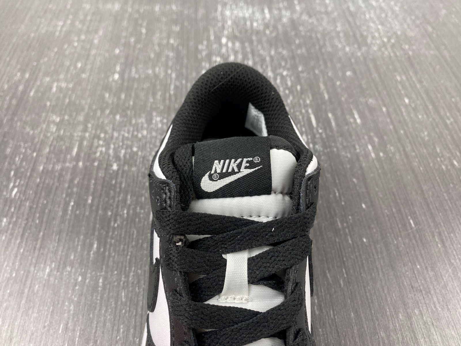 nike dunk low retro white black panda (2021) (ps) kids cw1588-100