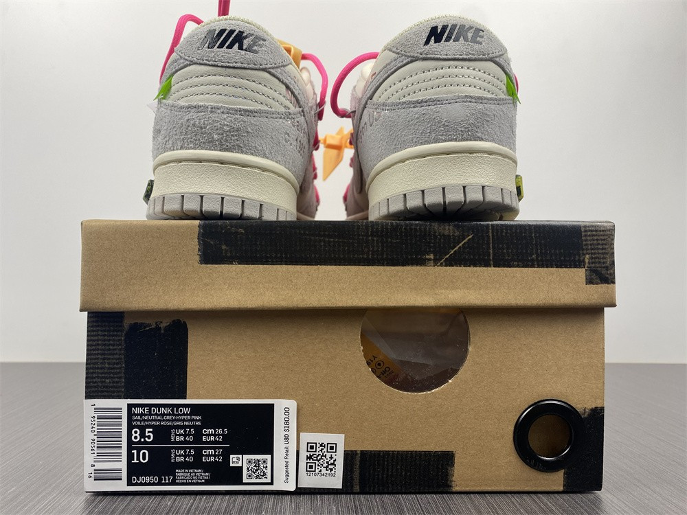 nike dunk low owt lot 17 - dj0950-117