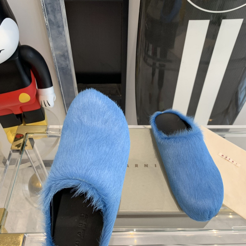 Ma*n1 blue fussbett sabot loafers