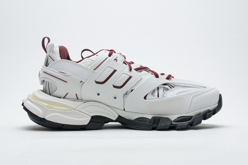 Ba*len*cia*ga track white with red line