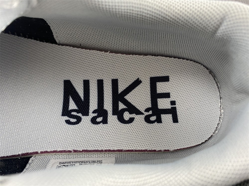 nike zoom cortez sp sacai iron grey - dq0581-001