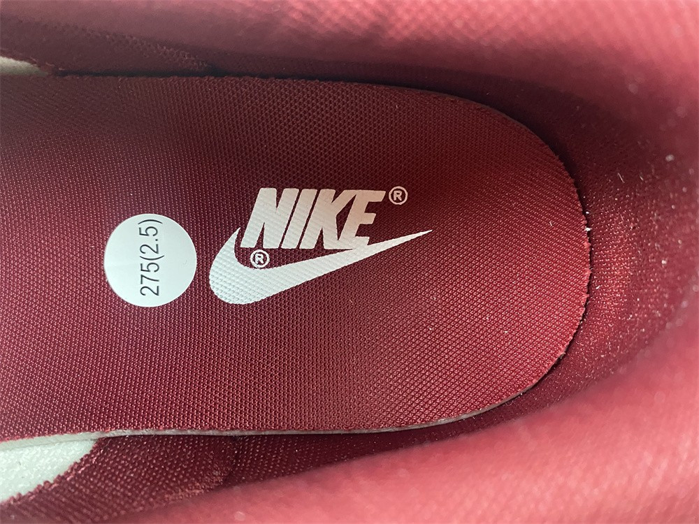 nike dunk low “bordeaux” white/bordeaux dd1503-108