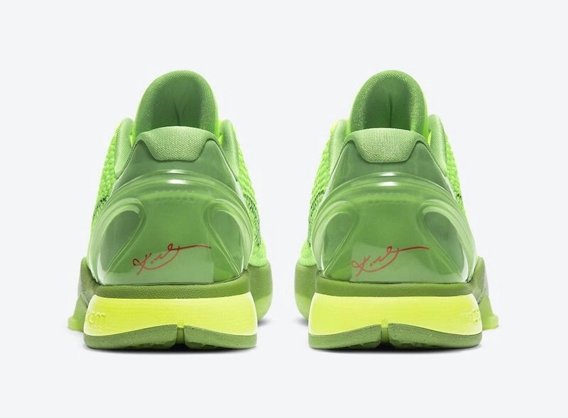 nike kobe 6 protro grinch cw2190-300