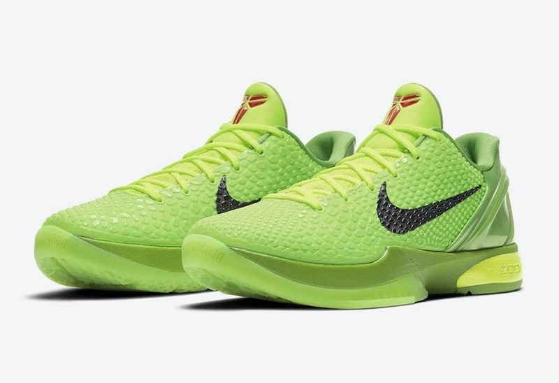 nike kobe 6 protro grinch cw2190-300