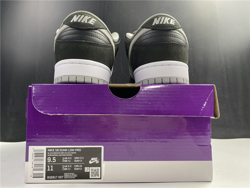 nike sb dunk low j-pack shadow - bq6817-007