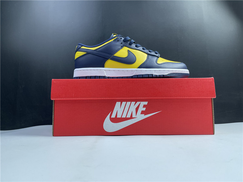 nike dunk low michigan dd1391-700