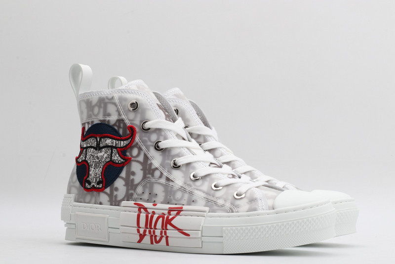D*or b23 oblique high top sneaker