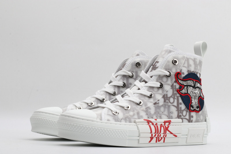 D*or b23 oblique high top sneaker