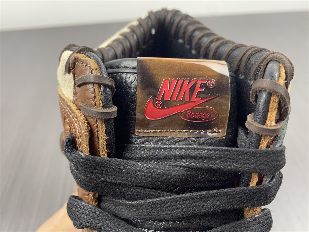 nike dunk high bodega legend fauna brown - cz8125-200