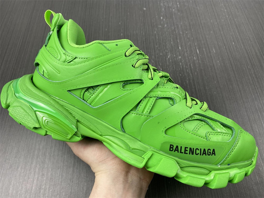 Ba*len*cia*ga track trainer green 542023 w2lb1 3951