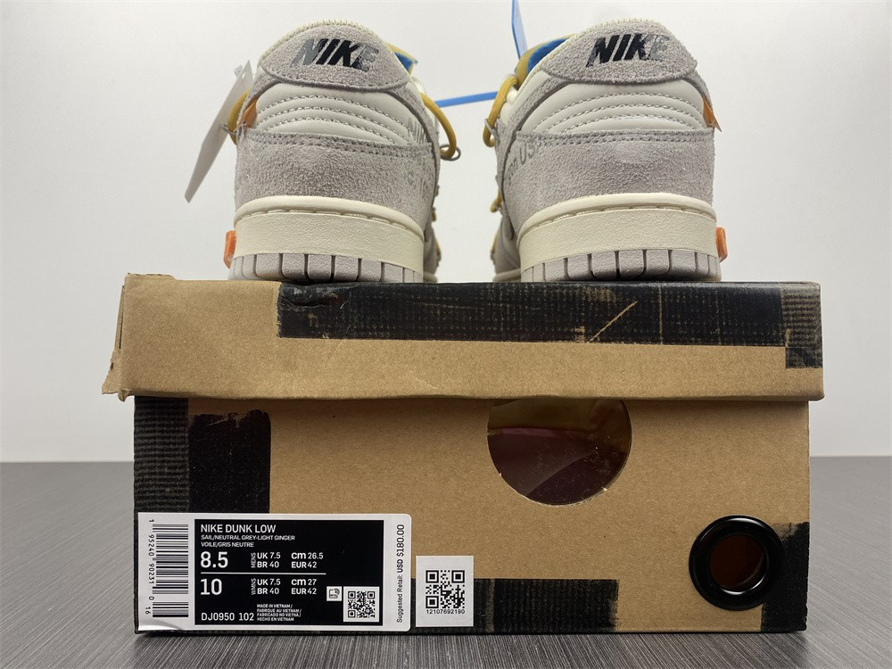 nike dunk low owt lot 34 - dj0950-102