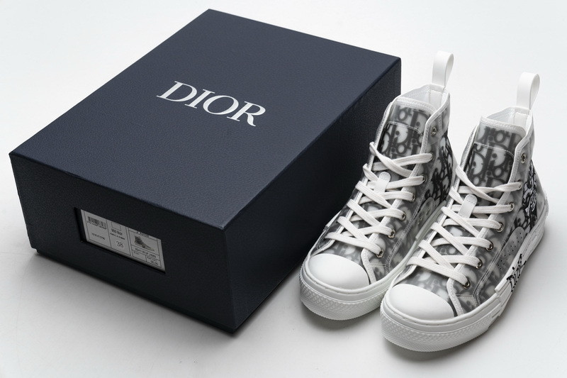 D*or b23 oblique high top sneaker