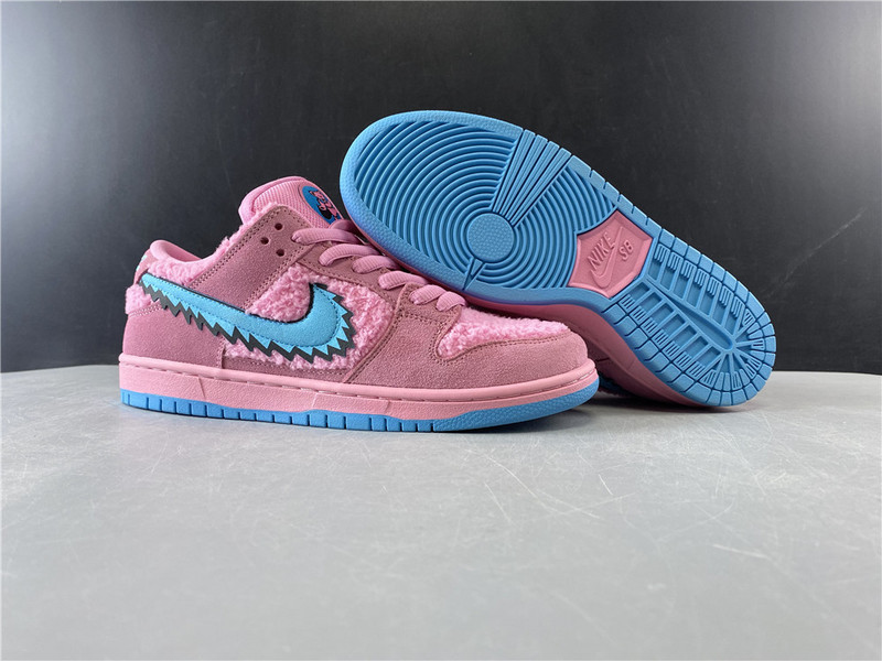 grateful dead x nike sb dunk low cj5378-600