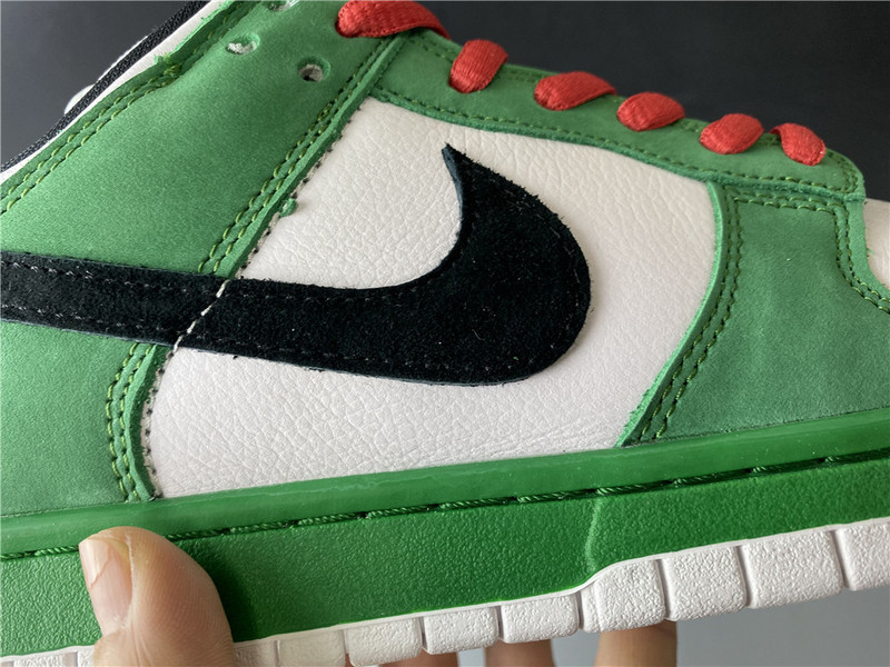 nike dunk low pro sb heineken 304292-302