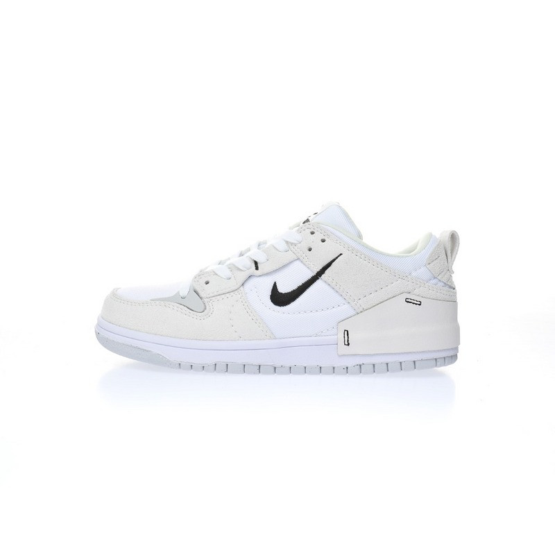 nike dunk low disrupt 2 pale ivory black (w) dh4402-101