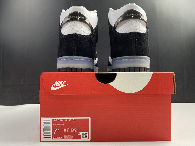 slam jam x nike dunk hig dunk da1639-101