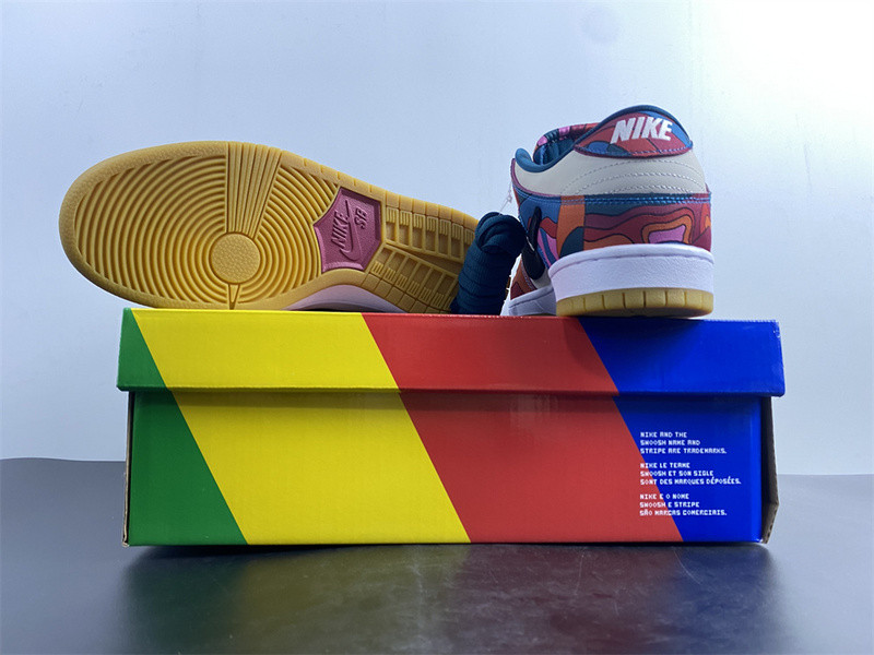 parra x dunk low pro sb 