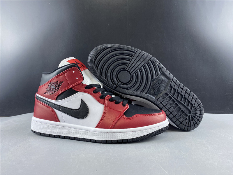 air jordan 1 mid chicago aj1 554724-069
