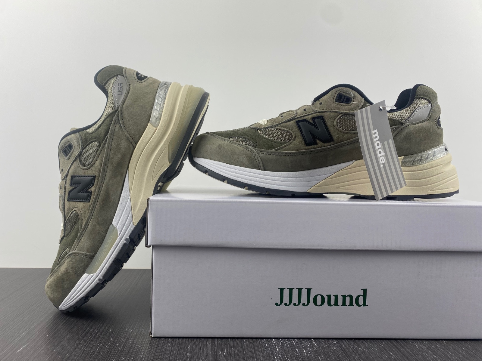 new Ba1an*e 992 jjjjound grey - m992j2