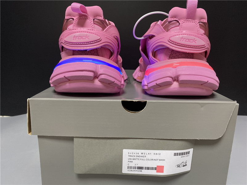 Ba*len*cia*ga track sneaker with lde
