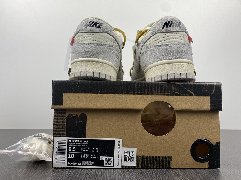 nike dunk low owt lot 37 - dj0950-105