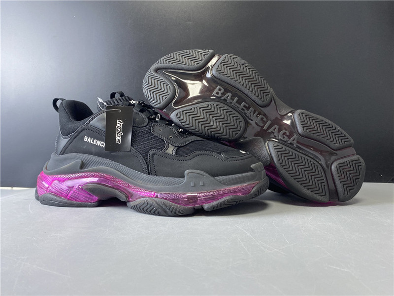 Ba*len*cia*ga triple s black sneaker
