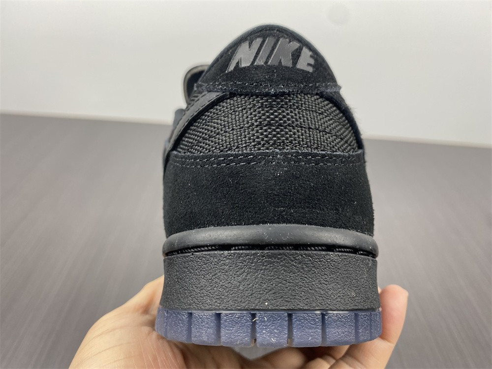undefeated nike dunk low black do9329-001