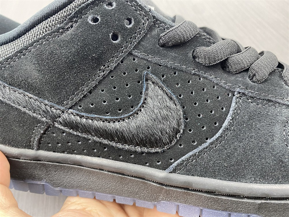undefeated nike dunk low black do9329-001