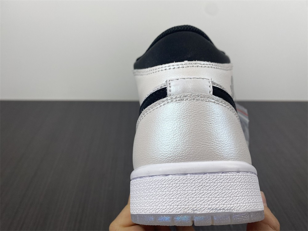air jordan 1 mid white black Di*m*nd dh6933-100