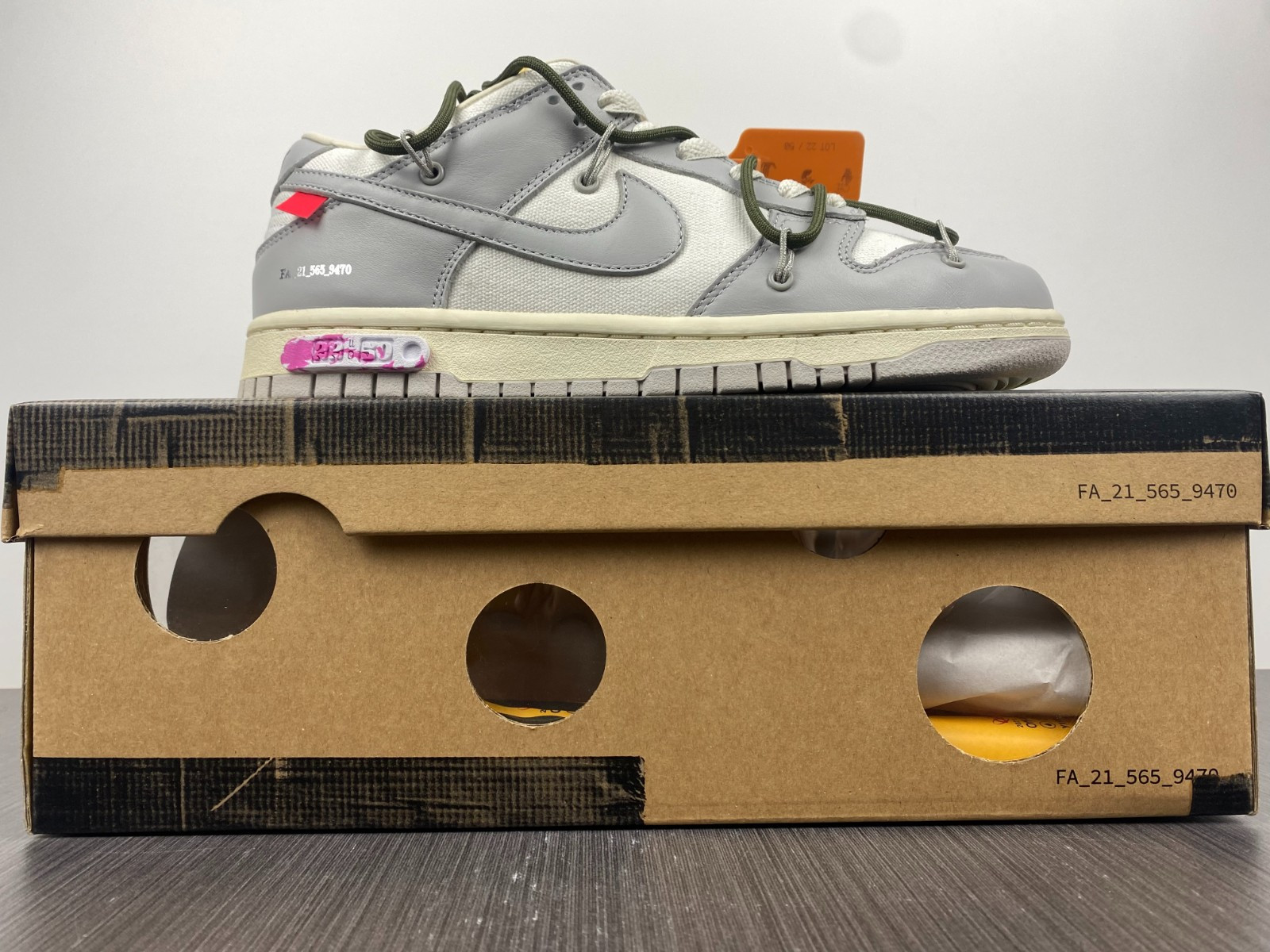 nike dunk low owt lot 22 - dm1602-124