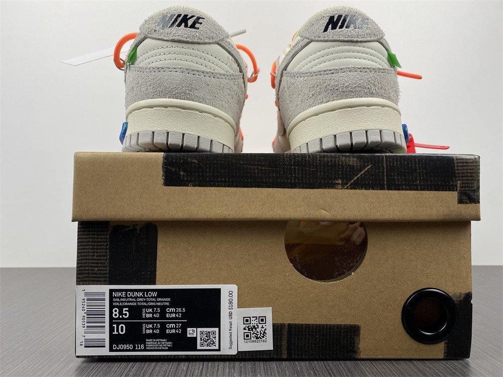 nike dunk low owt lot 31 - dj0950-116