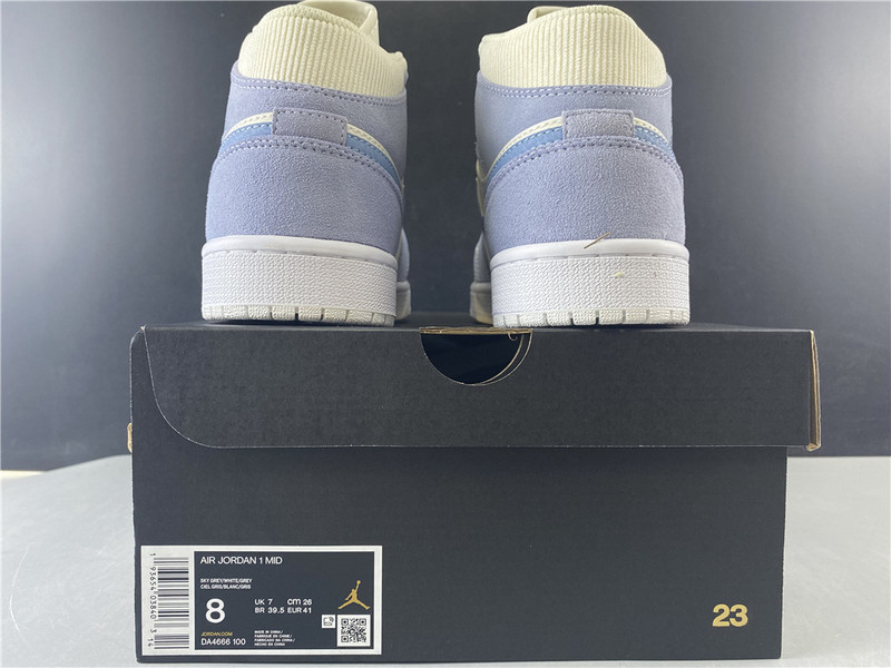 air jordan 1 mid da4666-100