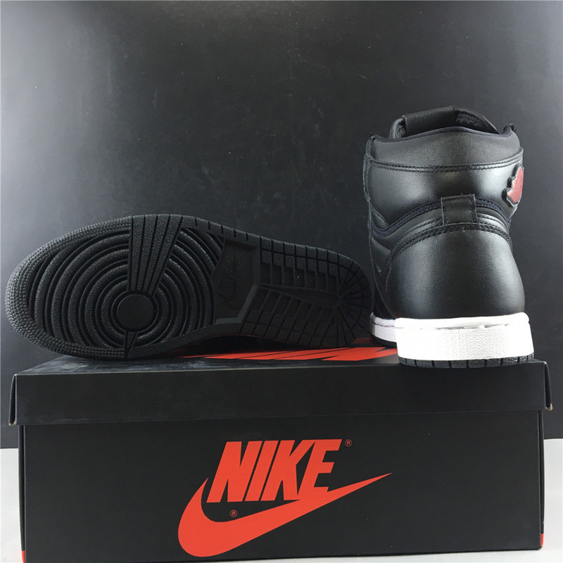 jordan 1 retro high black gym red black 555088-060