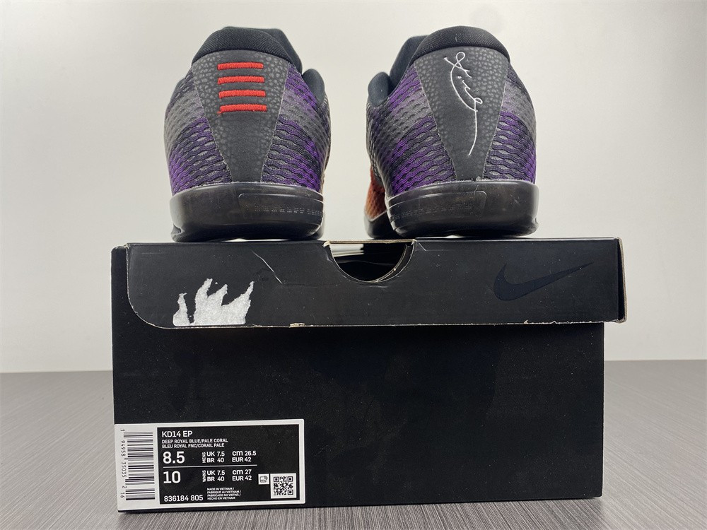 nike kobe 11 em la sunset zk11 836184-805