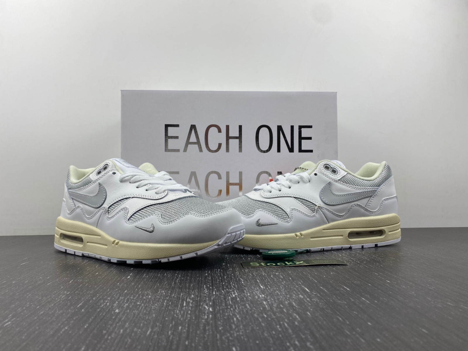nike air max 1 patta waves white - dq0299-100