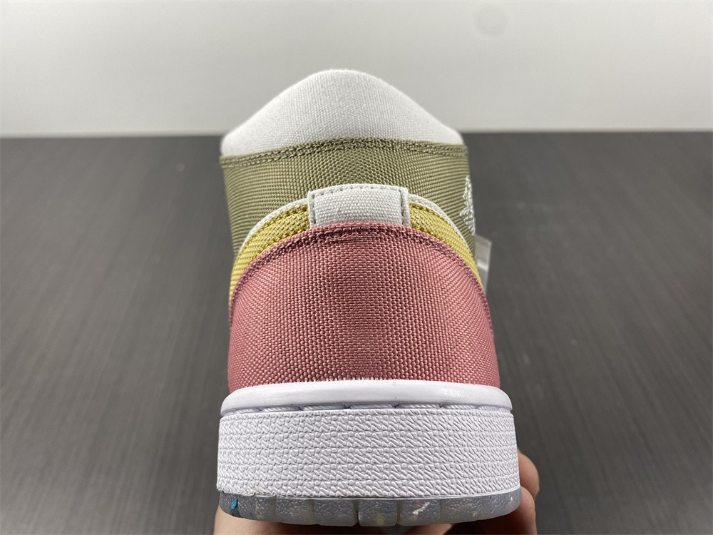 jordan 1 mid se pastel vivid green grind (gs) dj0338-100